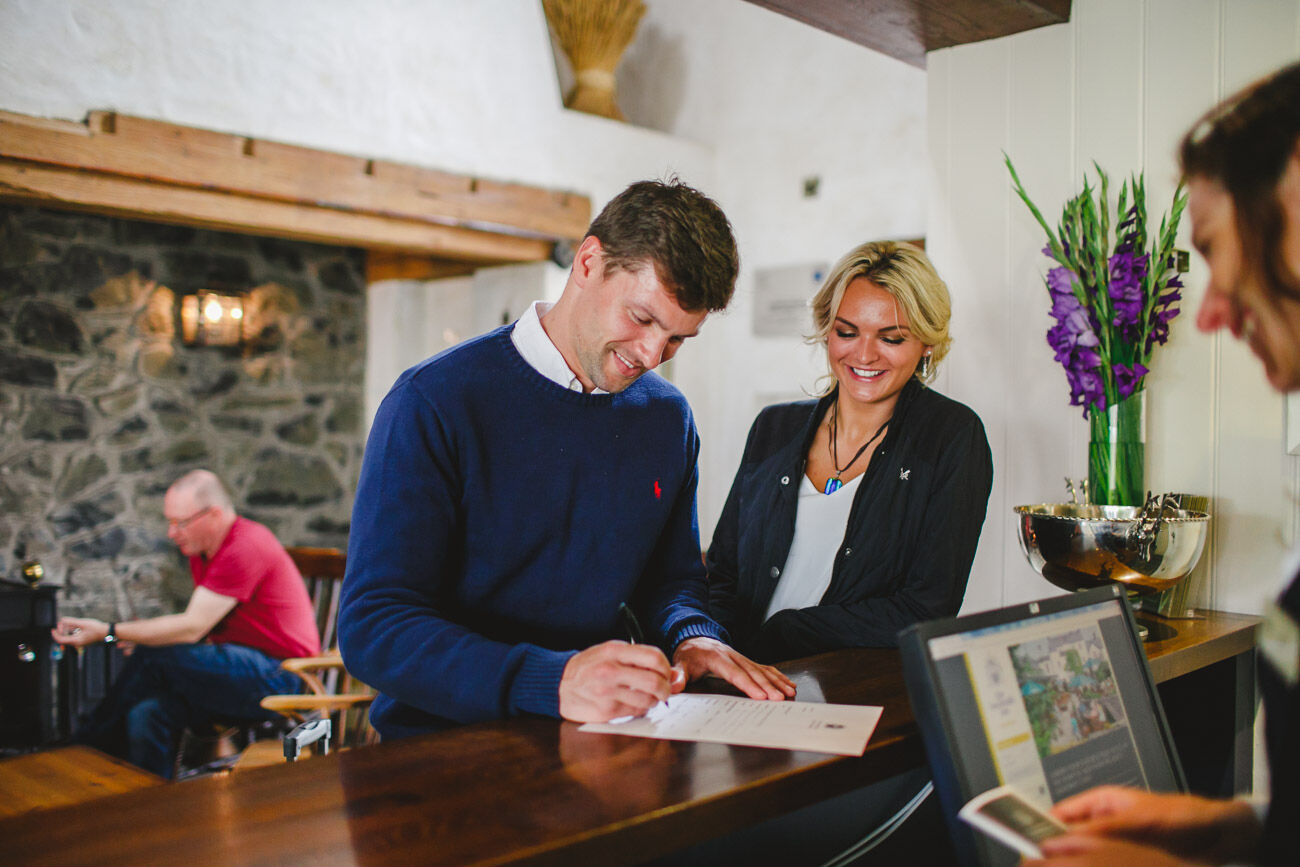 Bushmills Inn Hotel & Restaurant Beltér fotó